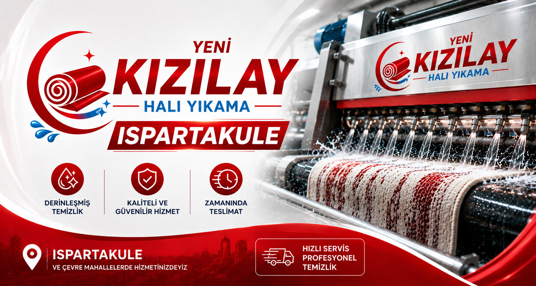 Ispartakule Halı Yıkama